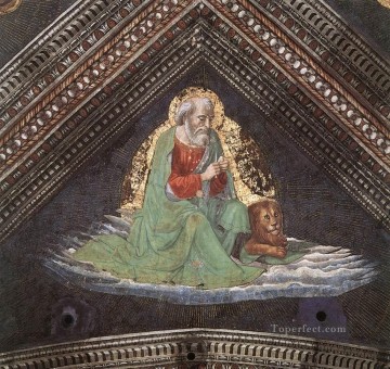 サンマルク福音伝道者 ルネサンス フィレンツェ ドメニコ・ギルランダイオ Oil Paintings